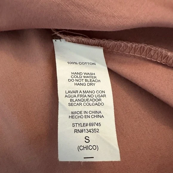 Ambiance Off-Shoulder Blush Top - Picture 10 of 10